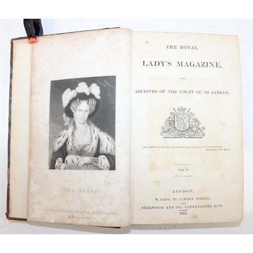 551 - Qty of assorted antique leather bound books to inc Tales of Ireland published 1834, Book of Common P... 