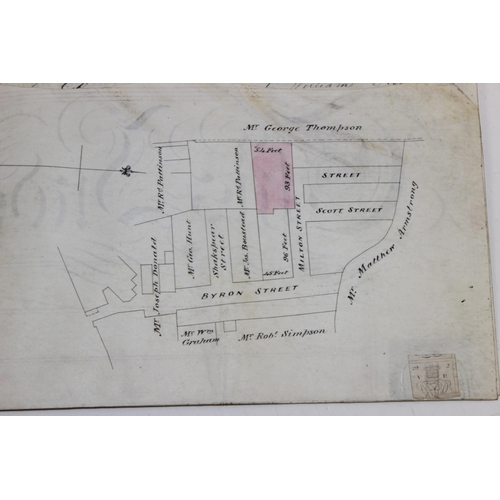 546 - Qty of various vellum indentures mainly relating to Carlisle and Cumberland, mostly 19th century