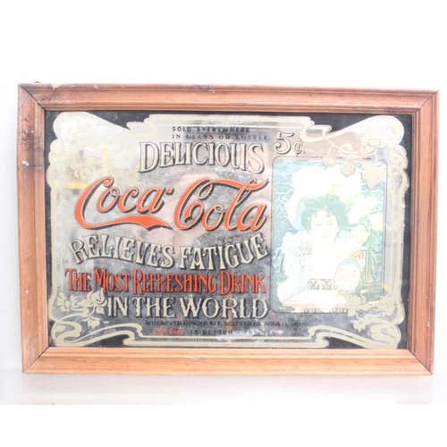 1691 - Qty of assorted advertising related collectables to inc vintage metal coffee signs, bottles, Coca-Co... 