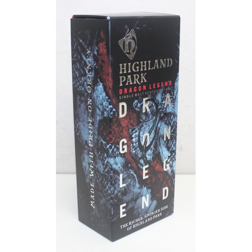 1545 - A bottle of Highland Park Dragon Legend single malt Scotch Whisky, in box, 70cl