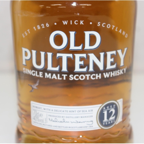 1546 - Old Pulteney 12 year old singly malt Scotch Whisky, in box, 70cl