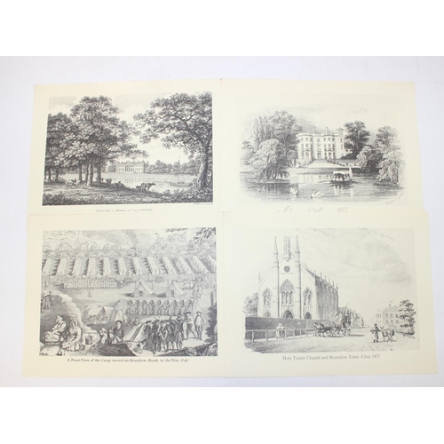 399 - Royal Collections - 2 limited edition folios containing prints relating to scenes from Chiswick, Bre... 