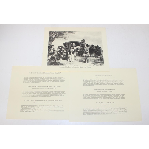 399 - Royal Collections - 2 limited edition folios containing prints relating to scenes from Chiswick, Bre... 