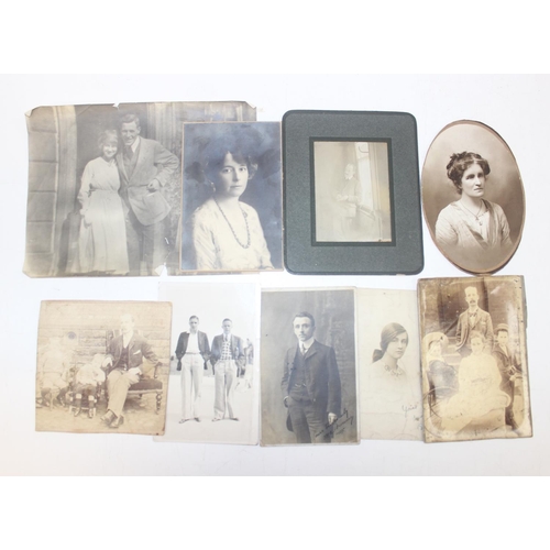 577 - Large qty of assorted antique and later photographs, ephemera and postcards, various subjects