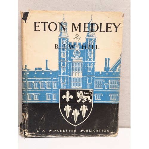 521 - Of Eton College interest, Poems by Thomas Gray, 2 volumes, one bound in vellum dated 1946 and the ot... 