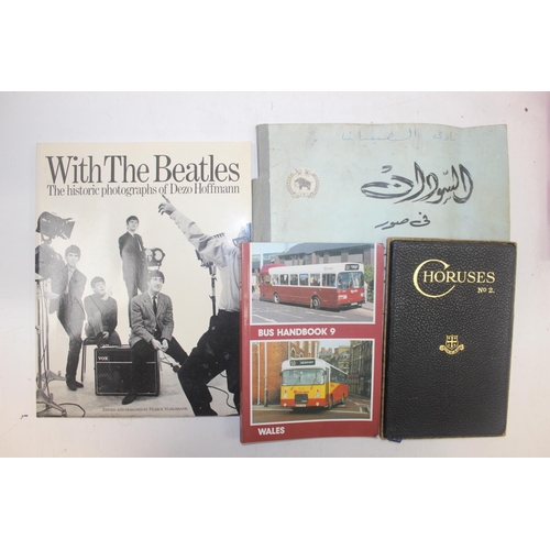 578 - A large box of assorted ephemera to inc Beatles related, Children's books, programmes etc