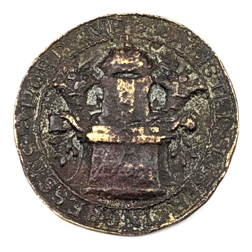 1260 - Of Medical interest, an 18th century token to allow entry to the Amsterdam Botanical Gardens, studen... 