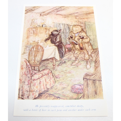 502 - Qty of assorted vintage Arthur Rackham prints, likely book plates, 21 in total, the largest approx 2... 