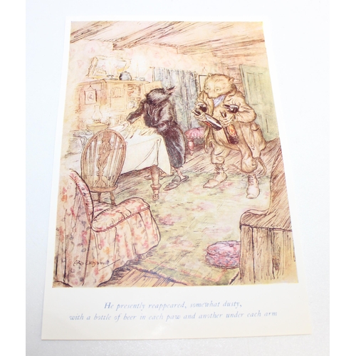 502 - Qty of assorted vintage Arthur Rackham prints, likely book plates, 21 in total, the largest approx 2... 