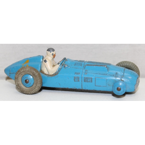 603 - 6 assorted vintage playworn Dinky toys to inc Luxury Coach, 23H Ferrari, 23K Talbot Lago etc