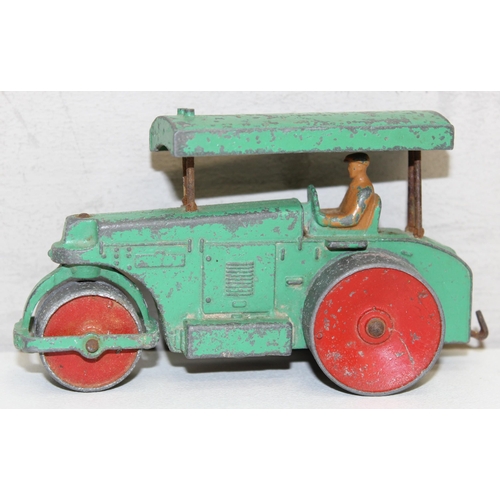 603 - 6 assorted vintage playworn Dinky toys to inc Luxury Coach, 23H Ferrari, 23K Talbot Lago etc