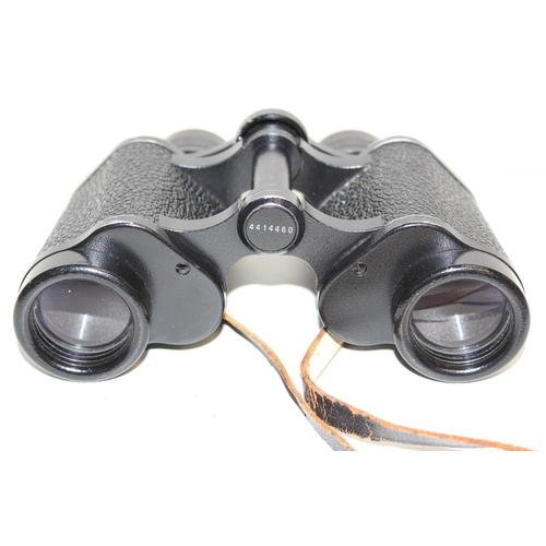 703 - A pair of Carl Zeiss Jena Jenoptem 8x30w binoculars in original leather case