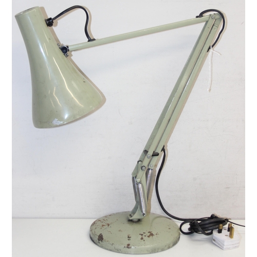 235 - Vintage Anglepoise Apex 90 desk lamp in olive green