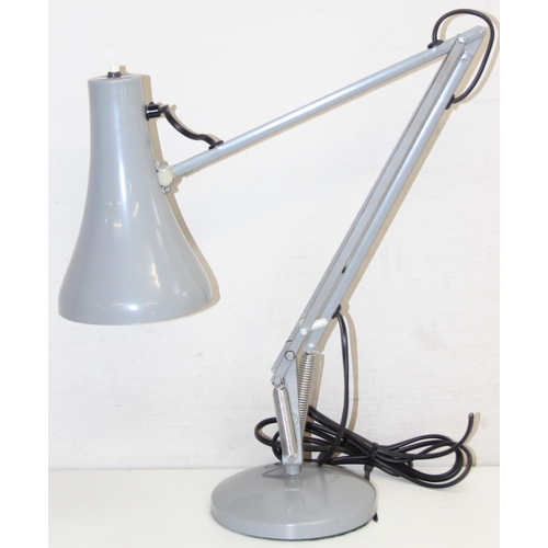 238 - Vintage Anglepoise Apex 90 desk lamp in grey