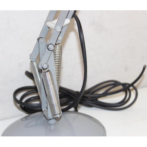 238 - Vintage Anglepoise Apex 90 desk lamp in grey