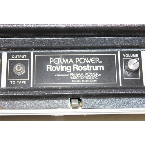 710 - Vintage Perma Power Roving Rostrum PA system