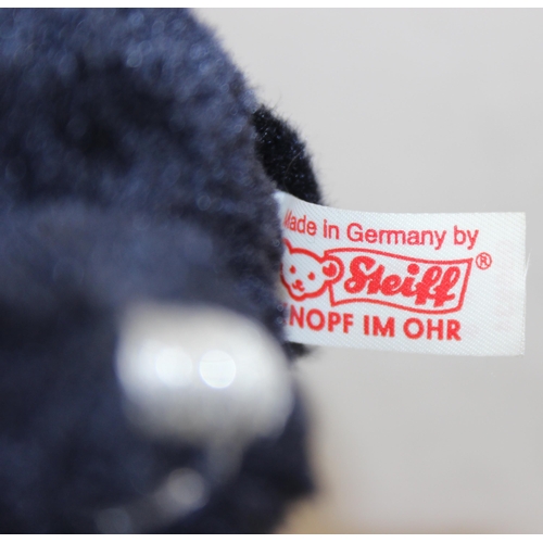 612 - Limited edition (No. 673/2000) Steiff 'Saphir Teddy Bear' stuffed toy in original box, with certific... 