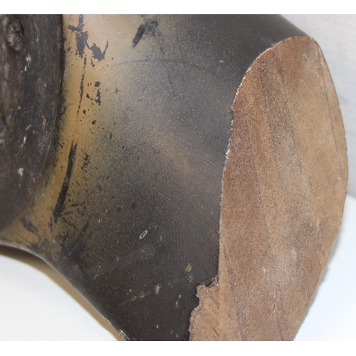 1356 - c.WW2 period painted laminated wood propeller hub, dated May 1939 and marked Gypsy III & Major U, ap... 