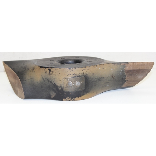 1356 - c.WW2 period painted laminated wood propeller hub, dated May 1939 and marked Gypsy III & Major U, ap... 