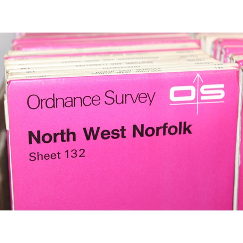 528 - Large qty of vintage and later Ordnance Survey maps