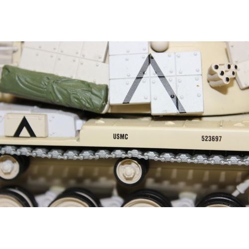 623 - Vintage Minichamps M60A1 W/ERA Kuwait City 1991, 1:35 scale model tank in original box