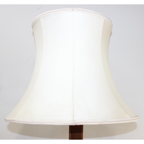 249 - Art Deco period oak standard lamp, approx 155cm tall