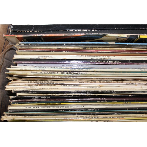 532 - Qty LP vinyl records to incl The Hollies, Status Quo, Phantom of the Opera etc