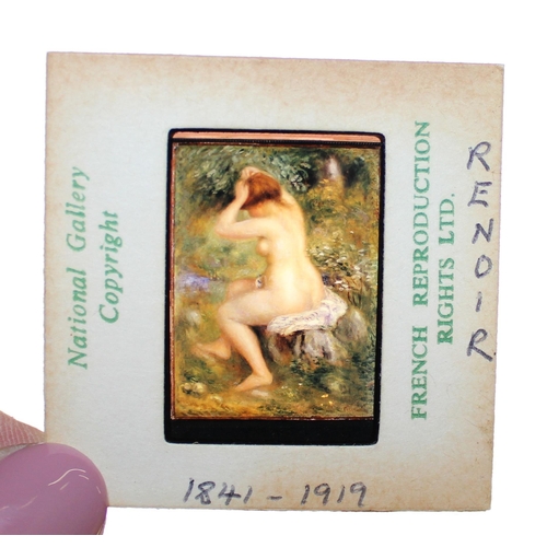 533 - Qty of vintage projector slides to include erotica