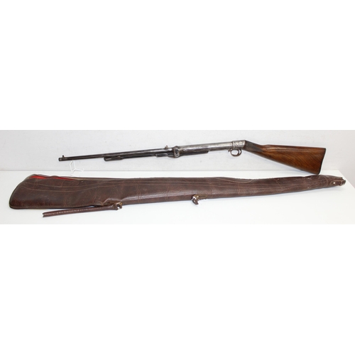 1370 - Vintage BSA .177 'Junior' air rifle (improved model. D) No: 60359, approx 110cm, in soft case