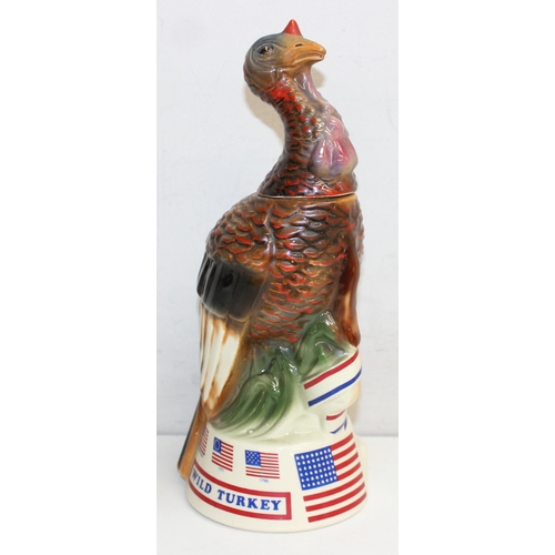 1446 - Mix of items to incl a limited edition Wild Turkey Bourbon ceramic decanter, 2 Spode Imari pattern c... 