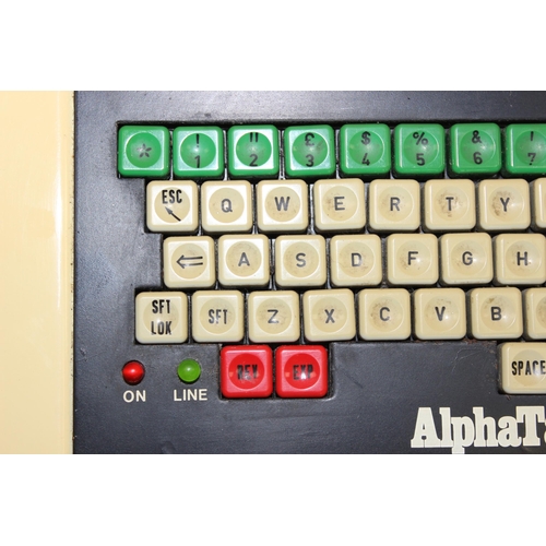 628 - Vintage AlphaTantel view data terminal c.1981