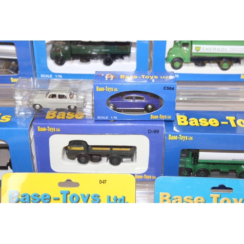 629 - Qty of Base-Toys Ltd toy vehicles in boxes/blister packs (32)