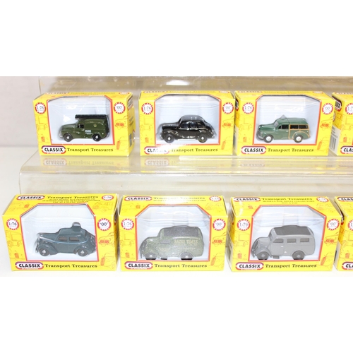 630 - Qty of boxed Classix OO Gauge diecast model toy vehicles (25)