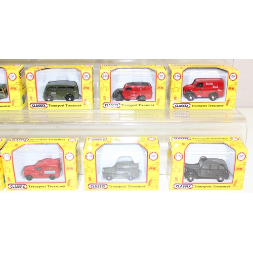 630 - Qty of boxed Classix OO Gauge diecast model toy vehicles (25)