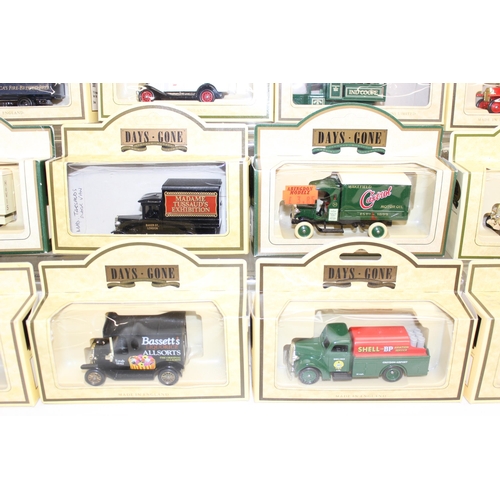 632 - Qty of boxed Days Gone diecast model toy advertising vehicles, in original boxes (32)