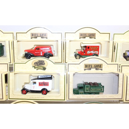 632 - Qty of boxed Days Gone diecast model toy advertising vehicles, in original boxes (32)