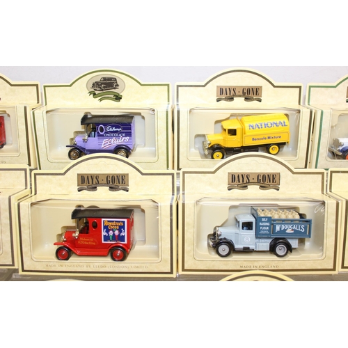 632 - Qty of boxed Days Gone diecast model toy advertising vehicles, in original boxes (32)