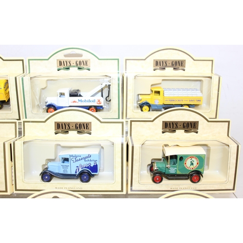 632 - Qty of boxed Days Gone diecast model toy advertising vehicles, in original boxes (32)