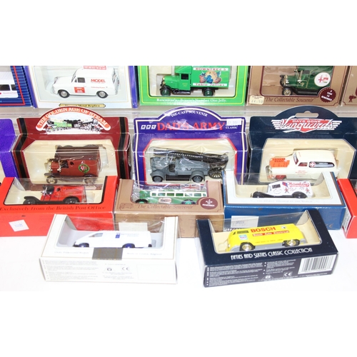 634 - Qty of boxed diecast model advertising toy vehicles (37)