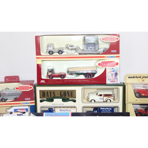 635 - Qty of boxed diecast model advertising toy vehicles to incl Corgi (19)