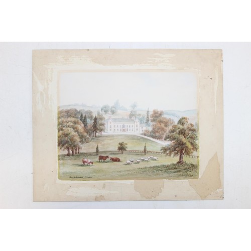 436 - Mix of pictures/prints to incl an antique map of Bedfordshire with hand coloured details by Robert M... 