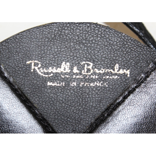 217 - Mix of vintage ladies' handbags, to incl French made evening bag by Russell & Bromley, with dust bag... 