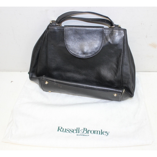 217 - Mix of vintage ladies' handbags, to incl French made evening bag by Russell & Bromley, with dust bag... 