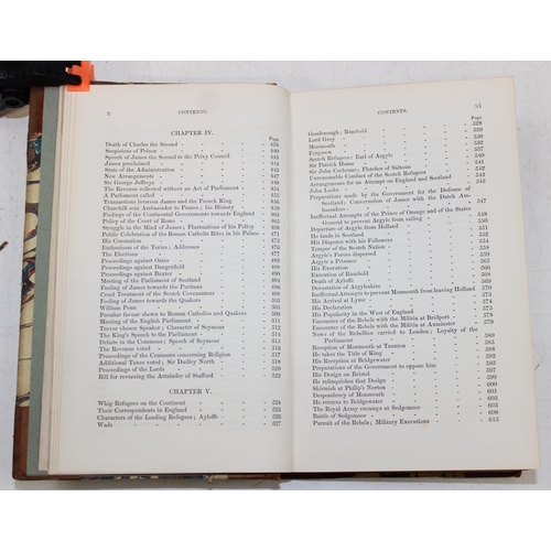 539 - 2 editions - The History of England from the Accession of James II by Lord Thomas Babington Macaulay... 