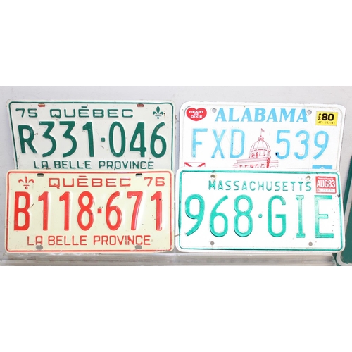 456 - Qty of pressed metal signs, to inc Bentley, Jaguar and Rolls Royce Parking Only, and a number of ass... 