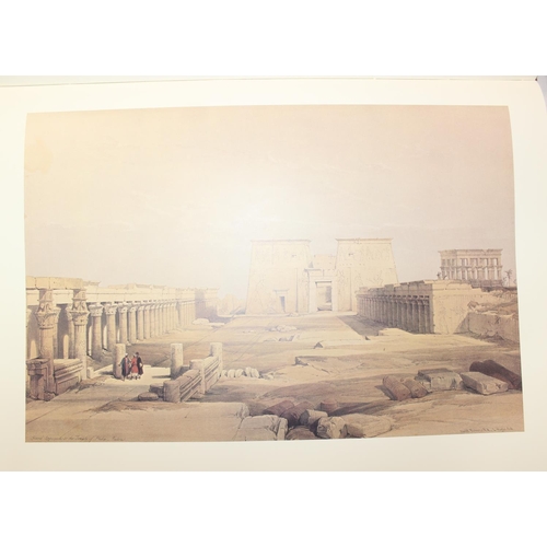 542 - David Roberts R.A, Sketches in Egypt & Nubia, limited edition, 675/1000, with commentary by Dr Hans ... 