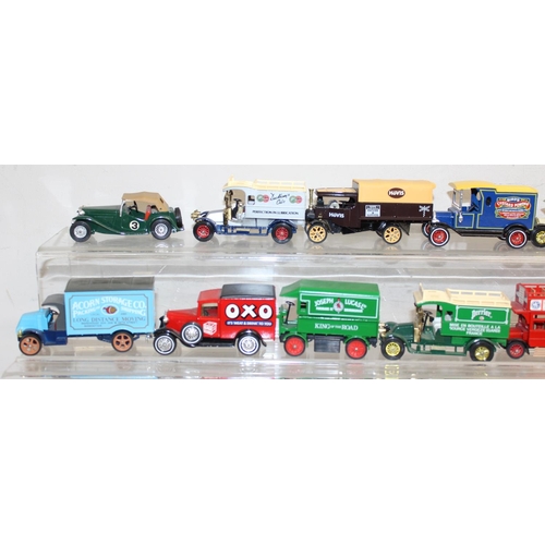 639 - A large qty of assorted vintage model vehicles, all Matchbox, mainly advertising lorries