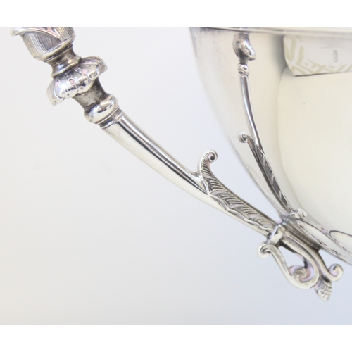 1009H - Elkington & Co - a highly impressive Elkington & Co silver pedestal punch bowl, marked for Birmingha... 