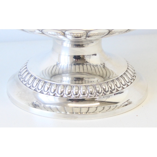 1009H - Elkington & Co - a highly impressive Elkington & Co silver pedestal punch bowl, marked for Birmingha... 