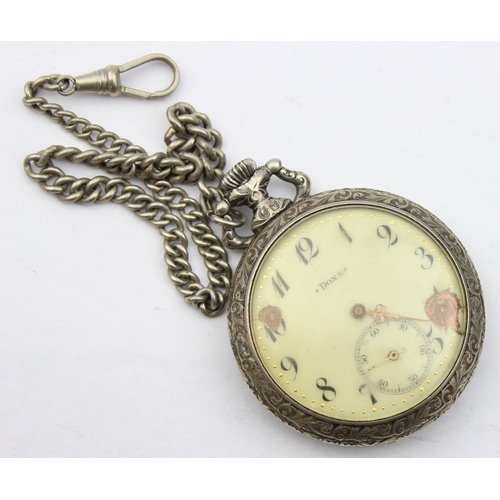 1305 - 4 assorted antique and vintage pocket watches, to inc 3 with silver cases, examples to inc Dona with... 